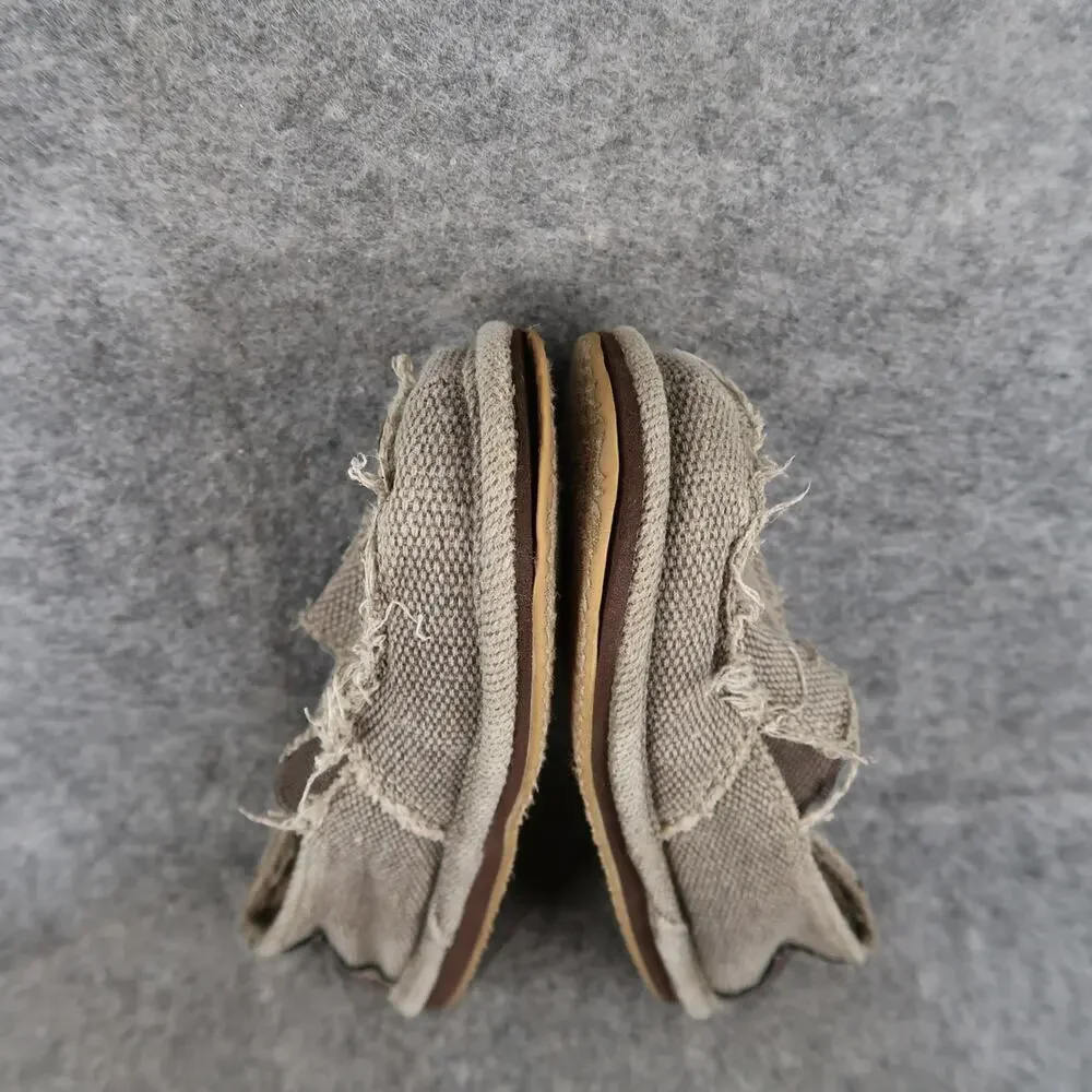 The Childrens Place Shoes Kids 1 Casual Slip On Moc Loafer Flat Raw Edge Surf